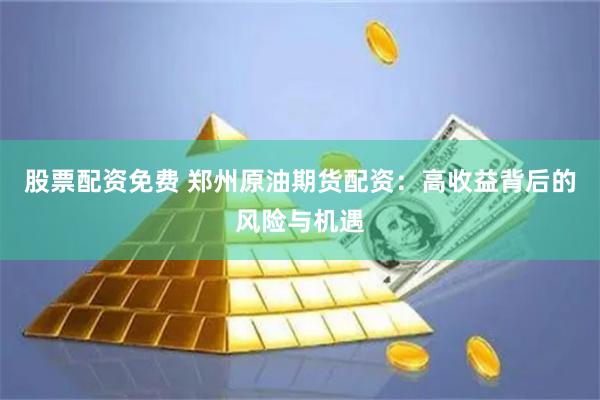 股票配资免费 郑州原油期货配资：高收益背后的风险与机遇